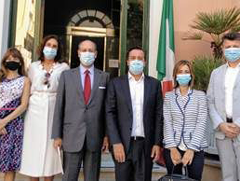 L’Ambasciatore Guariglia alla “Casa degli Italiani”